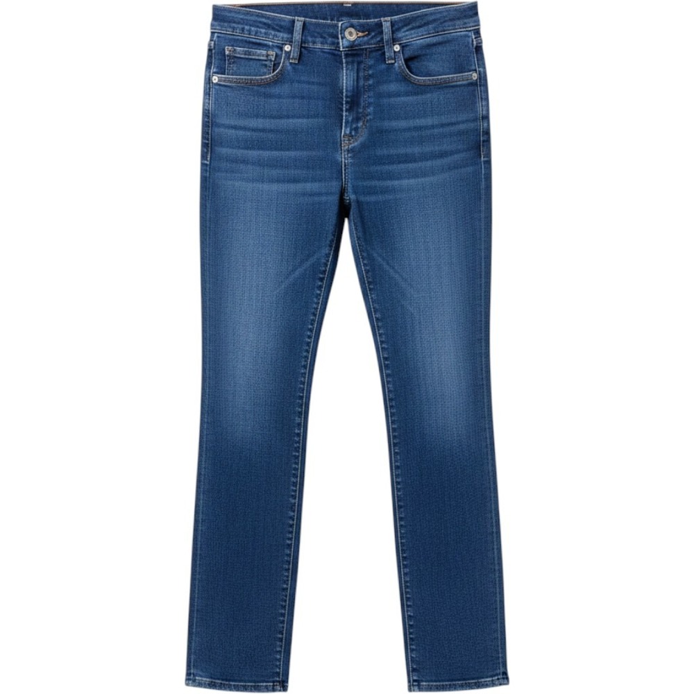 Levis Womens Classic Mid Rise Skinny Jeans Blue Medium Wash Denim Size 6